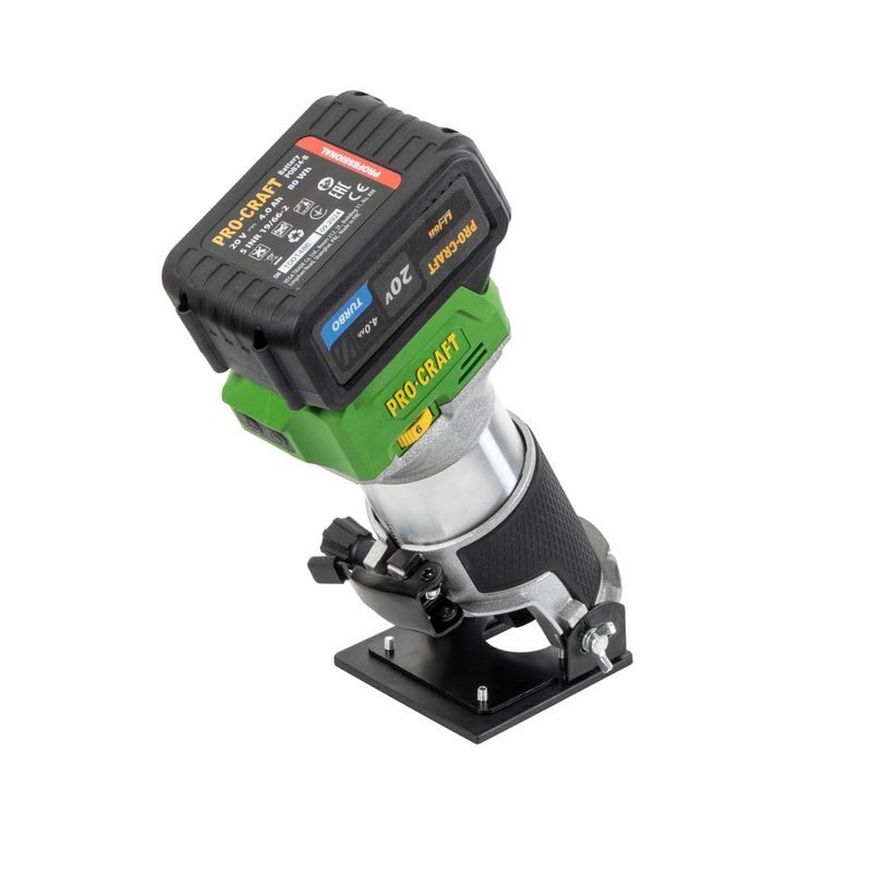 FRÉZKA HORNÍ PROCRAF POB24-1B-F S PŘÍSLUŠENSTVÍM 3V1 | POB24-1B-F PROCRAFT - AKU FRÉZKY - AKU NÁŘADÍ