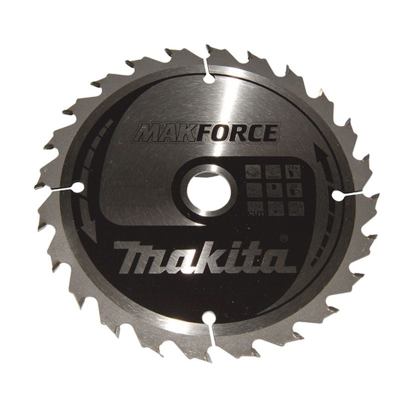 MAKITA B-32203 - KOTOUČ PILOVÝ DŘEVO MAKFORCE 160X2.4X20MM 24Z = OLD B-08296 - PILOVÉ KOTOUČE - MAKITA-SHOP