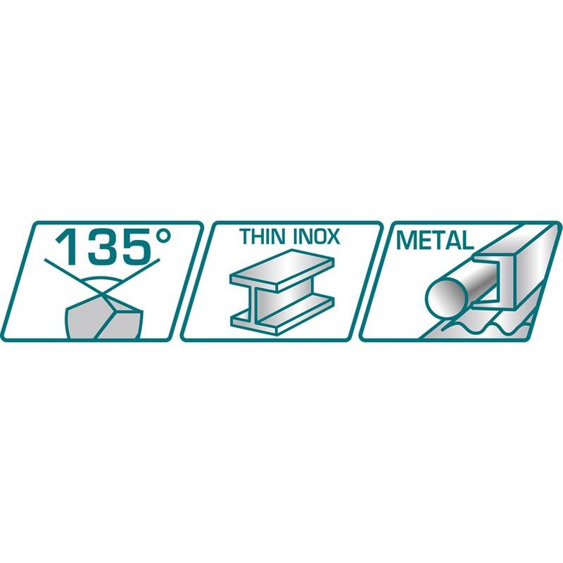 TOTAL VRTÁKY DO KOVU, SADA 9KS, HSS, HSS, TACSD0095 - SADY VRTÁKŮ DO KOVU - PŘÍSLUŠENSTVÍ