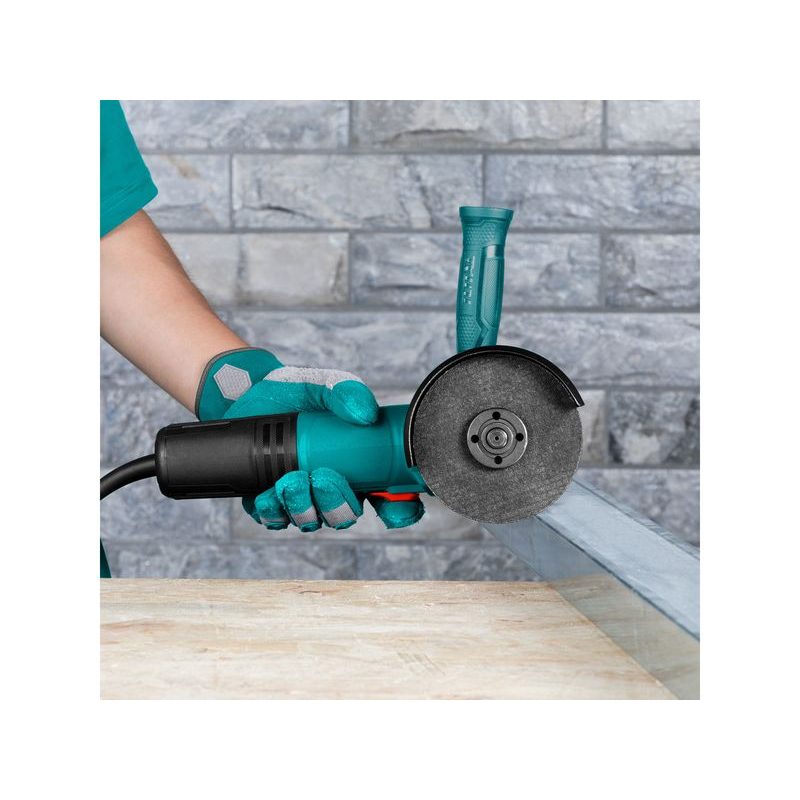 TOTAL BRUSKA ÚHLOVÁ, 115MM, 750W, INDUSTRIAL, TG10711556 - ÚHLOVÁ BRUSKA 115 MM - ELEKTRICKÉ NÁŘADÍ