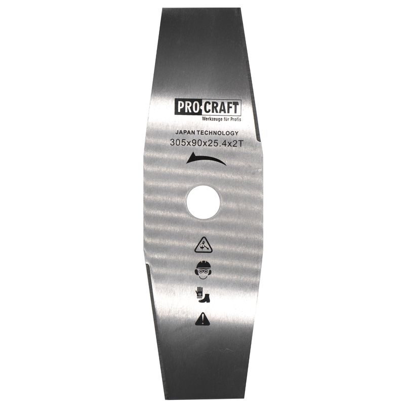 NŮŽ KŘOVINOŘEZU (305*90*25.4) 2T (NEREZ) PROCRAFT | H-2T/H PROCRAFT - ŽACÍ LISTY - NOŽE - ZAHRADA