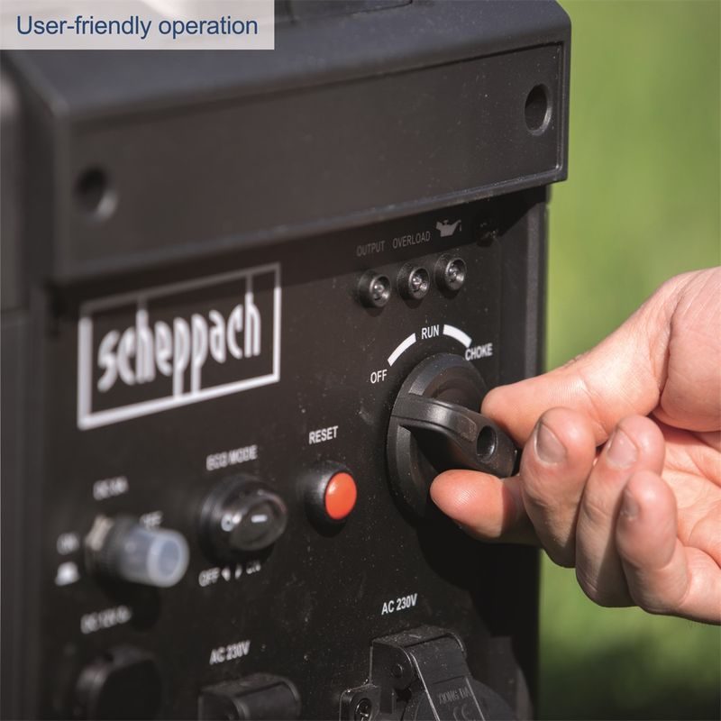 SCHEPPACH SG 3500I INVERTOROVÁ ELEKTROCENTRÁLA 3500 W - INVERTOROVÉ ELEKTROCENTRÁLY - ELEKTROCENTRÁLY