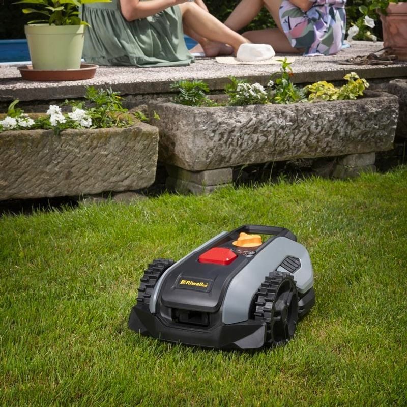 RIWALL PRO RRM 500 APP ROBOTICKÁ SEKAČKA ( 500 M2 ) S VODÍCÍM DRÁTEM - ROBOTICKÉ SEKAČKY - ZAHRADA