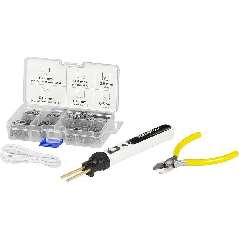 SVÁŘECÍ PERO NA PLASTY, 2000 MAH, USB NABÍJENÍ S PŘÍSLUŠENSTVÍM - SVÁŘEČKY - NABÍJEČKY (AUTONABÍJEČKY) - ELEKTRICKÉ NÁŘADÍ