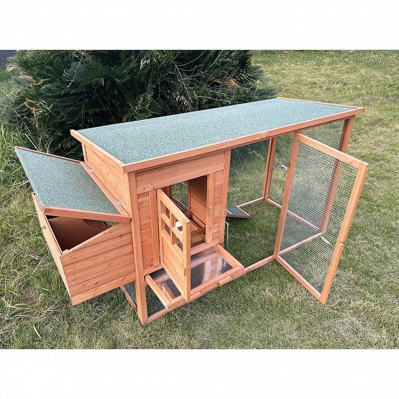 KURNÍK PRO SLEPICE MALÝ - 170X63X100CM - PRO CHOVATELE - KRMIVA