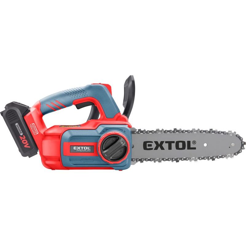 EXTOL PREMIUM PILA ŘETĚZOVÁ AKU SHARE20V, BRUSHLESS, 30CM, 2AH, 8891920 - AKU ŘETĚZOVÉ PILY - ZAHRADA