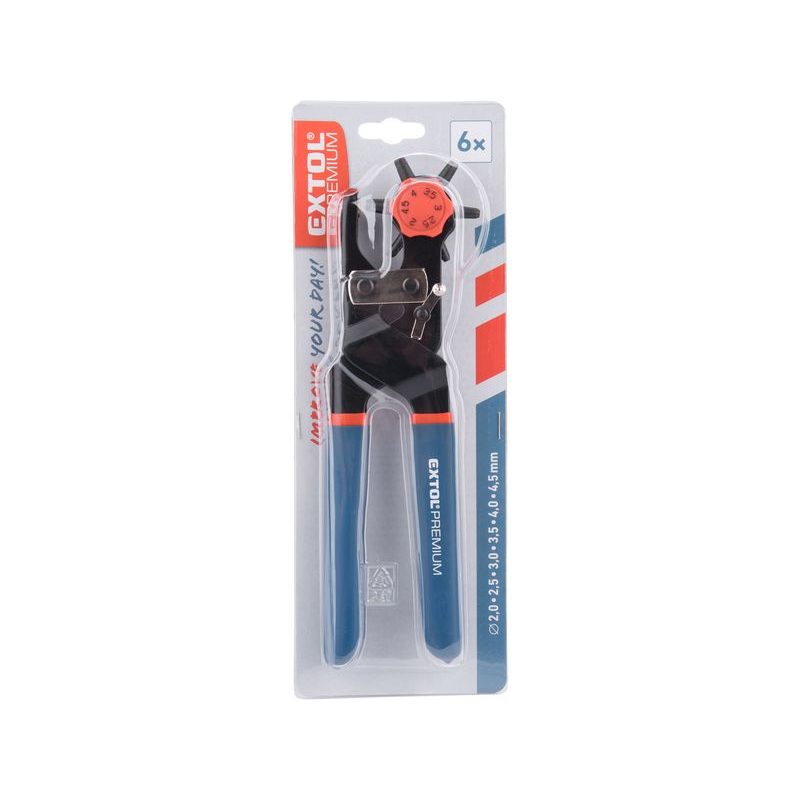 EXTOL PREMIUM KLEŠTĚ DĚROVACÍ KOVOVÉ, 2-4,5MM, 8813820 - DŮLČÍKY, PRŮBOJNÍKY - RUČNÍ NÁŘADÍ