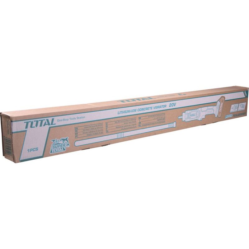 TOTAL ZHUTŇOVAČ BETONU AKU, 20V LI-ION, BEZ BATERIE A NABÍJEČKY, TCVLI202301 - PONORNÉ VIBRÁTORY - STAVEBNÍ TECHNIKA