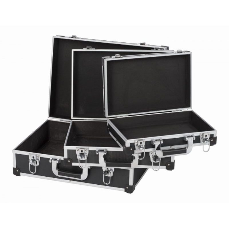 KREATOR KRT640401B HLINÍKOVÝ KUFR 3 IN 1 ČERNÝ - KUFRY, TAŠKY, ORGANIZÉRY NA NÁŘADÍ - PŘÍSLUŠENSTVÍ