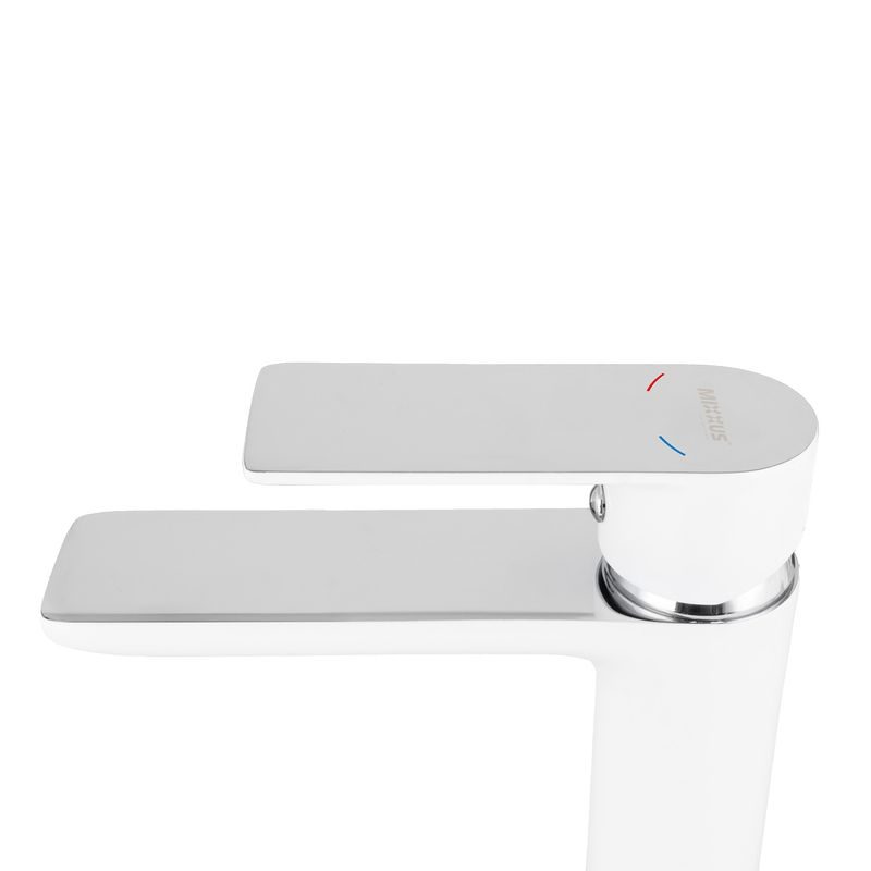 UMYVADLOVÁ BATERIE MIXXUS PREMIUM ALEX 001 WHITE-CHROME, BÍLÝ-CHROM | ALEX 001 WHITE-CHROME PROCRAFT - UMYVADLOVÉ BATERIE - SANITA