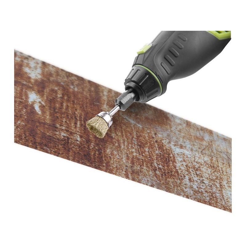 EXTOL CRAFT 903761 KARTÁČE POMOSAZENÉ, SADA 45KS, 903761 - K PŘÍMÝM BRUSKÁM - PŘÍSLUŠENSTVÍ