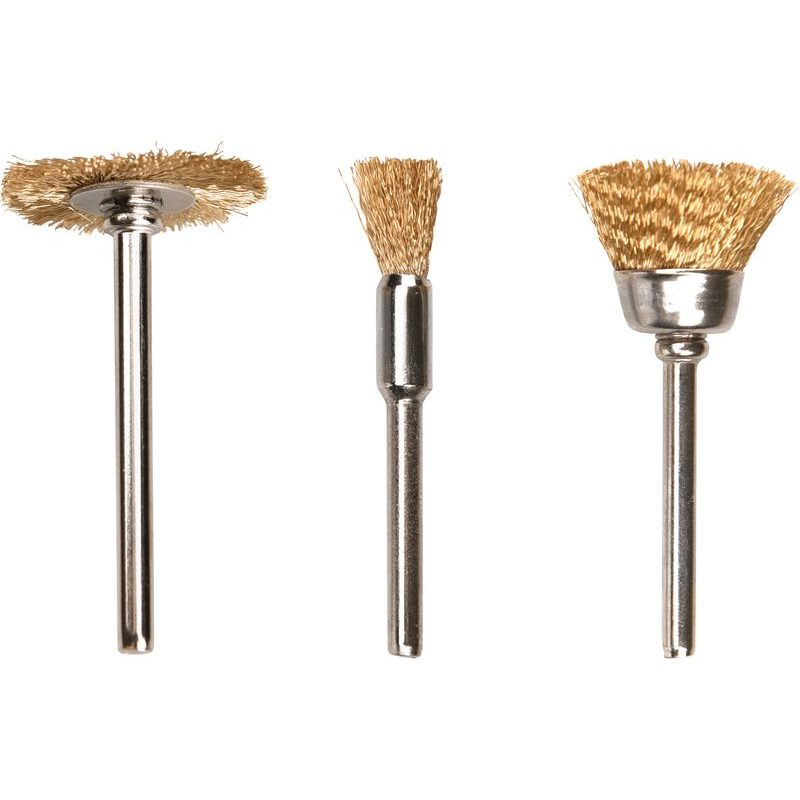 EXTOL CRAFT 903761 KARTÁČE POMOSAZENÉ, SADA 45KS, 903761 - K PŘÍMÝM BRUSKÁM - PŘÍSLUŠENSTVÍ