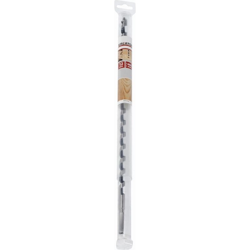 KREATOR KRT010706 VRTÁK HADOVITÝ DO DŘEVA 12X460 MM - HADOVITÉ VRTÁKY DO DŘEVA - PŘÍSLUŠENSTVÍ