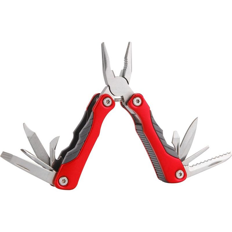 EXTOL PREMIUM NŮŽ-KLEŠTĚ KAPESNÍ MULTIFUNKČNÍ S NÁŘADÍM, 100/67MM, 9 DÍLŮ, NEREZ, 8855130 - ZAVÍRACÍ NOŽE - RUČNÍ NÁŘADÍ