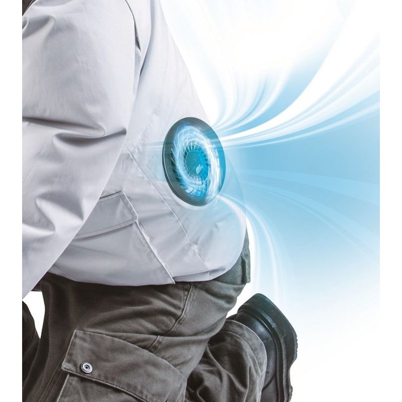 MAKITA DFJ416AXL - BUNDA XL S VENTILÁTORY AKU LI-ION CXT 10,8/12V,LXT14,4/18V Z - AKU VYHŘÍVANÉ BUNDY, VESTY A DEKY - MAKITA-SHOP