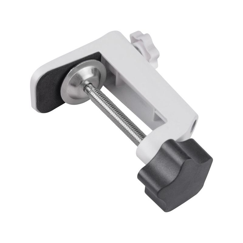 EXTOL LIGHT LAMPA STOLNÍ S LUPOU, USB NAPÁJENÍ, BÍLÁ, 2400LM, 3 BARVY SVĚTLA, 5X ZVĚTŠENÍ, 43161 - LED SVĚTLA - SVÍTIDLA