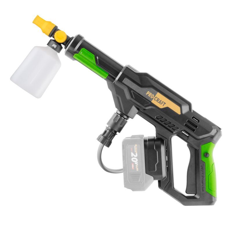 AKU TLAKOVÁ MYČKA PROCRAFT CW20 (BEZ BATERIE A NABÍJEČKY) | CW20BB PROCRAFT - AKU VYSOKOTLAKÝ ČISTIČ - VAPKA - AKU NÁŘADÍ