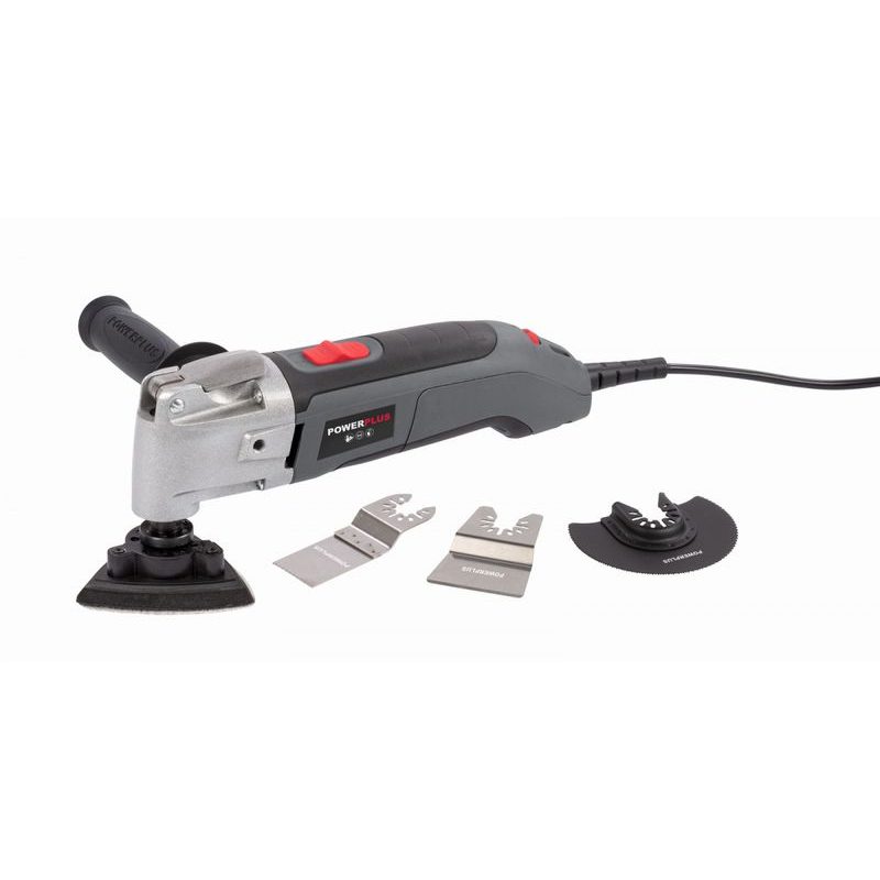 POWERPLUS POWE80015 MULTIFUNKČNÍ STROJ / OSCILAČNÍ BRUSKA 300 W - MULTI BRUSKY - RENOVÁTORY (MULTITOOL) - ELEKTRICKÉ NÁŘADÍ