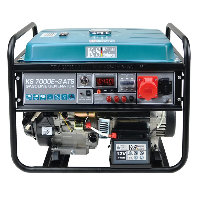 KÖNNER & SÖHNEN CZ KÖNNER & SÖHNEN BENZÍNOVÁ ELEKTROCENTRÁLA KS 7000E-3 ATS - TŘÍFÁZOVÉ ELEKTROCENTRÁLY - ELEKTROCENTRÁLY