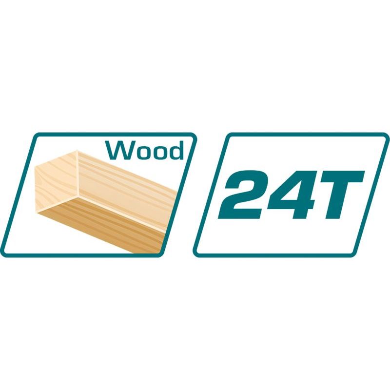 TOTAL KOTOUČ PILOVÝ 140MM, 24 ZUBŮ, INDUSTRIAL, TAC232241 - PRŮMĚR 85, 136 A 140 - PŘÍSLUŠENSTVÍ