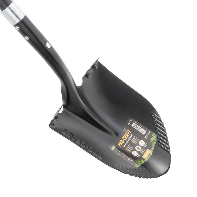 LOPATA SRDCOVÁ KOVANÁ RYCÍ 23CM (NÁŠLAPY) SE SKLOLAMINÁTOVOU NÁSADOU 150CM PROCRAFT GRS-1500 | GRS-1500 PROCRAFT - LOPATKY A MOTYČKY - ZAHRADA