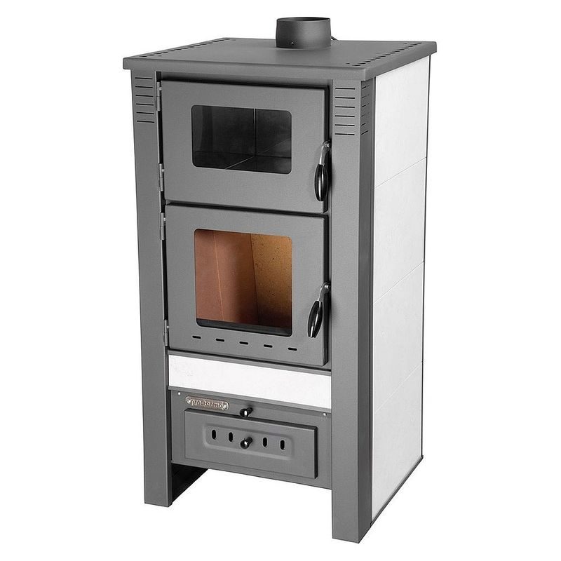 KAMNA PRO TAURUS CERAMIC, 12KW, 120MM, S TROUBOU, BÍLÁ - KAMNA, KRBY, KRBOVÁ KAMNA - DŮM A DOMÁCNOST, ELEKTRO..