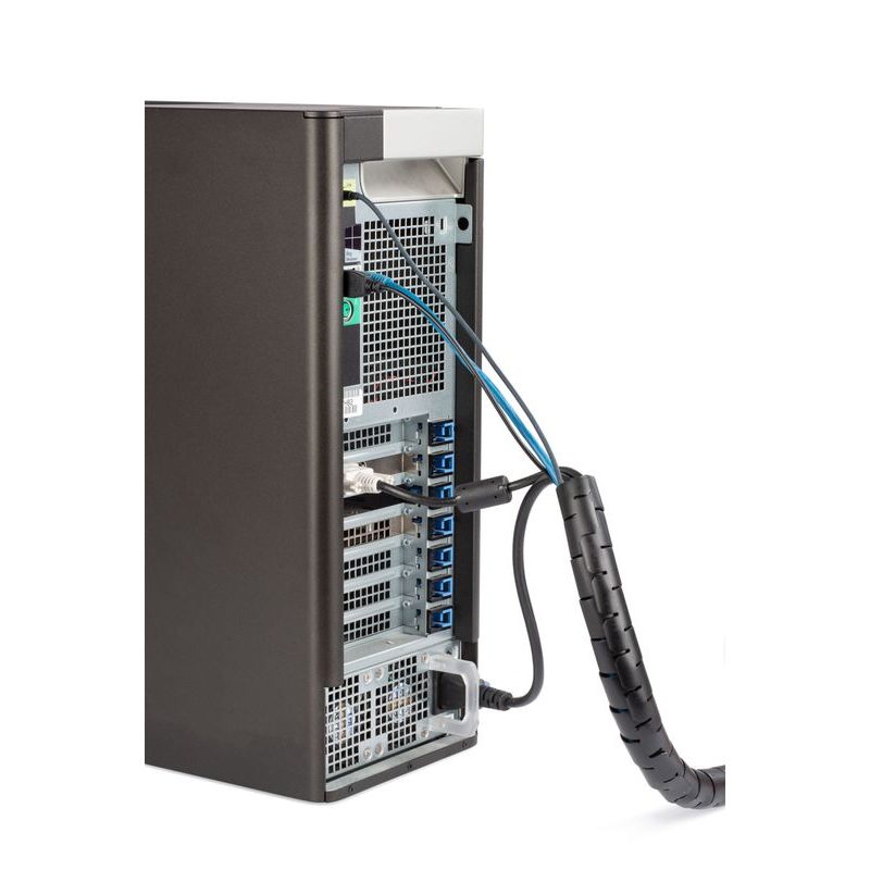 PREMION PREP00007 SPIRÁLOVÁ TRUBICE NA KABELY ČERNÁ 2 M X 25 MM - STAHOVACÍ PÁSKY, ZDRHY - DÍLNA A GARÁŽ