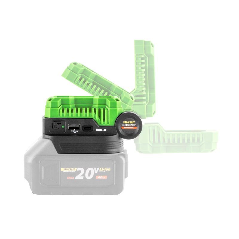 LED REFLEKTOR AKU LL20BB (BEZ AKUMULÁTORU A NABÍJEČKY) | LL20BB PROCRAFT - AKU SVÍTILNY (LAMPY) - AKU NÁŘADÍ