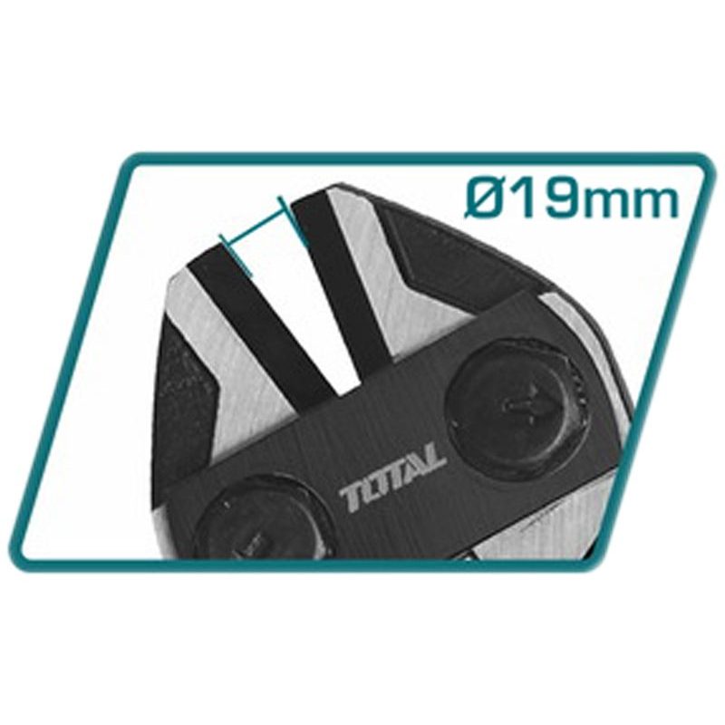 TOTAL KLEŠTĚ ŠTÍPACÍ PÁKOVÉ, INDUSTRIAL, 1000MM/42", CRV, THT113426 - PÁKOVÉ KLEŠTĚ - RUČNÍ NÁŘADÍ