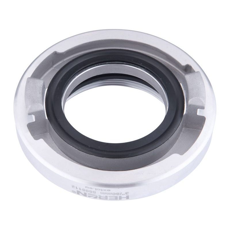 HERON-PRISLUSENSTVI SPOJKA B75 PEVNÁ, TLAKOVÉ/SACÍ TĚSNĚNÍ, VNITŘNÍ ZÁVIT G 3", HLINÍK, 8898112 - PRO ČERPADLA - ZAHRADA