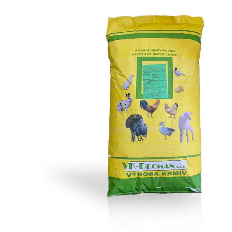 KR1 KRŮTY OD 1. DO 6. TÝDNE STÁŘÍ 10KG VK-DRCMAN - KRMIVA PRO KRŮTY - KRMIVA