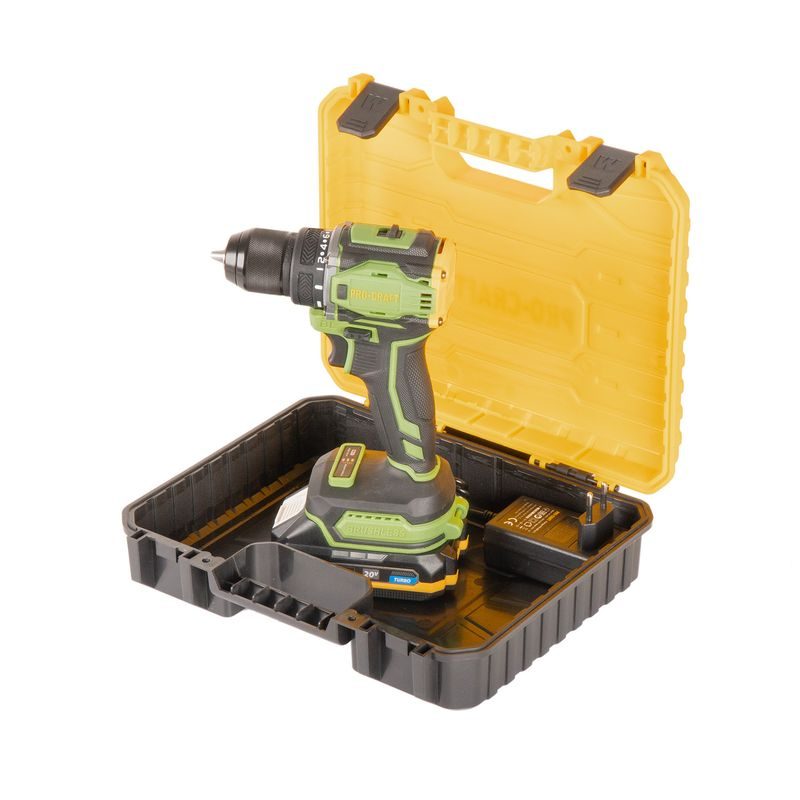 PROCRAFT AKU SADA NÁŘADÍ 20V 5DÍLŮ S BATERIÍ A NABÍJEČKOU | AKUSET2 PROCRAFT - AKU SADY - AKU NÁŘADÍ