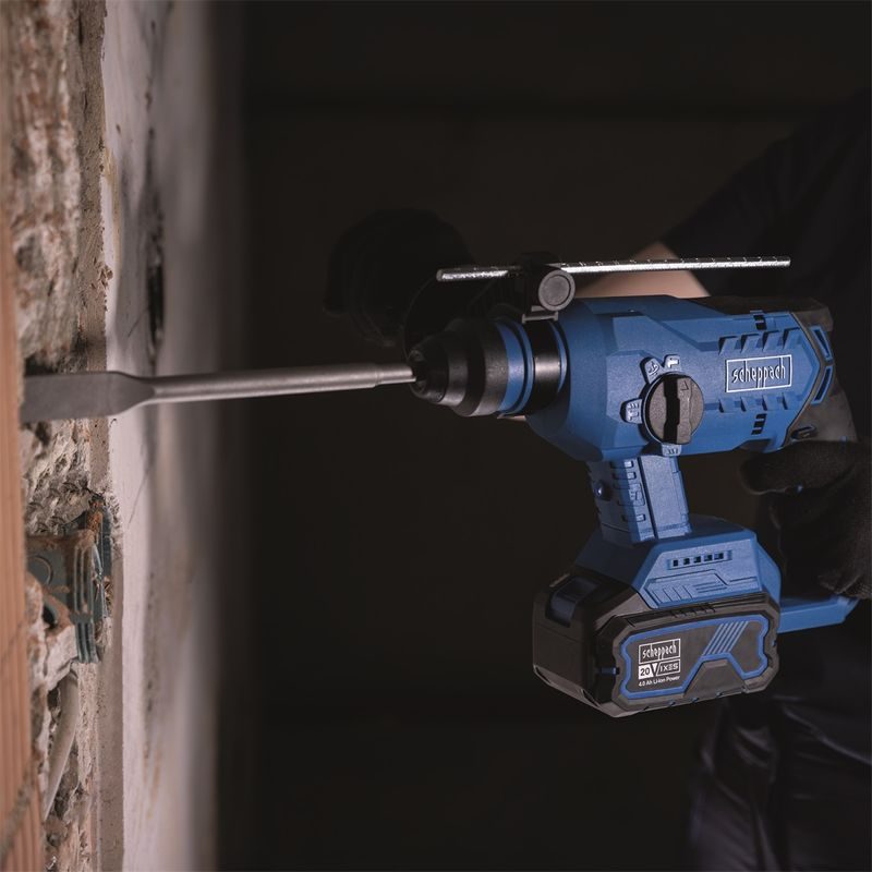SCHEPPACH BC-RHD230-X AKU 20 V IXES VRTACÍ/SEKACÍ KLADIVO (BEZ BATERIE A NABÍJEČKY) - AKU VRTACÍ, SEKACÍ A KOMBINOVANÁ KLADIVA - AKU NÁŘADÍ