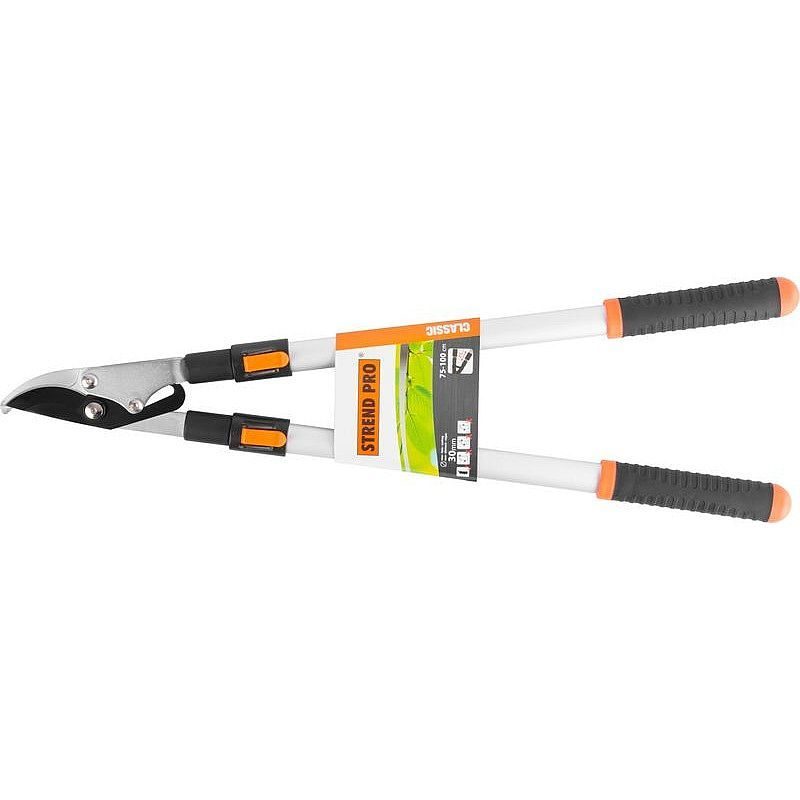 NŮŽKY NA VĚTVE TELESKOPICKÉ 75-100CM 2-ČEPELOVÉ, PR. STŘIHU 30MM - NŮŽKY NA VĚTVE - ZAHRADA