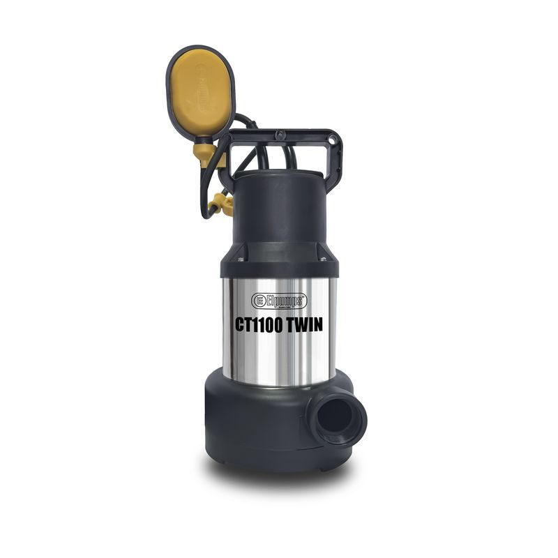 ELPUMPS CT 1100 TWIN UNIVERZÁLNÍ PONORNÉ KALOVÉ ČERPADLO - KALOVÁ ČERPADLA - ZAHRADA