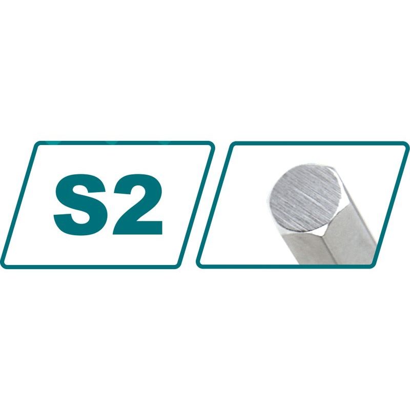 TOTAL L-KLÍČE HEX, SADA, INDUSTRIAL, THT106191 - KLÍČE HEX - RUČNÍ NÁŘADÍ