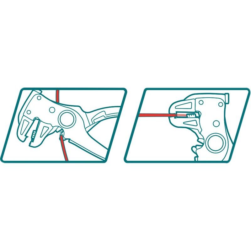TOTAL KLEŠTĚ ODIZOLOVACÍ A ŠTÍPACÍ, INDUSTRIAL, 175MM, THT15606 - ŠTÍPACÍ KLEŠTĚ - RUČNÍ NÁŘADÍ
