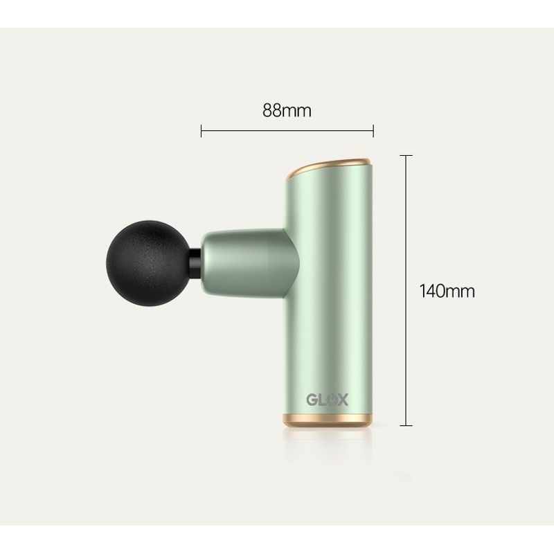 GLOX GLOX609G MASÁŽNÍ PISTOLE MINI, HLINÍKOVÁ - DOPLŇKY A VYCHYTÁVKY - DŮM A DOMÁCNOST, ELEKTRO..