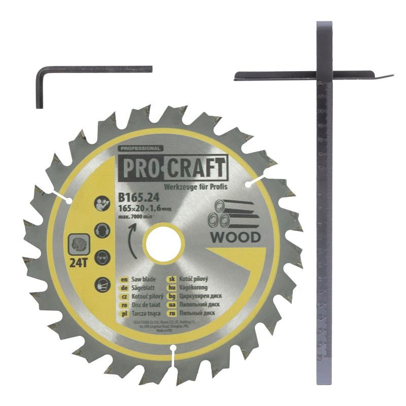 AKU KOTOUČOVÁ PILA PROCRAFT PCA28BB (BEZ BATERIE A NABÍJEČKY) | PCA28BB PROCRAFT - PILY DO 165MM - AKU NÁŘADÍ