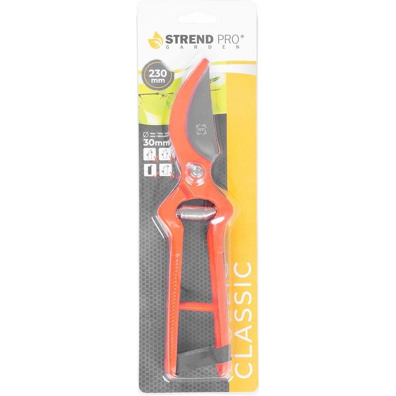 NŮŽKY QQ8105 23CM, ZAHRADNÍ, SOFTD 2-ČEPELOVÉ, PR. STŘIHU 30MM - ZAHRADNÍ NŮŽKY - ZAHRADA