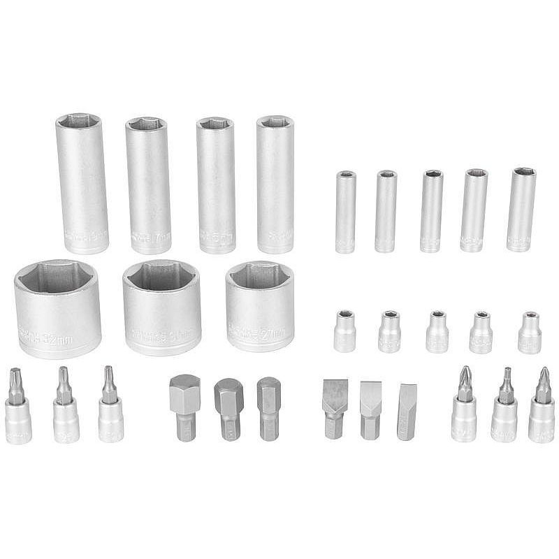 SADA NÁŘADÍ WT940, 1/4"+1/2", 94KS - SADY NÁŘADÍ - RUČNÍ NÁŘADÍ