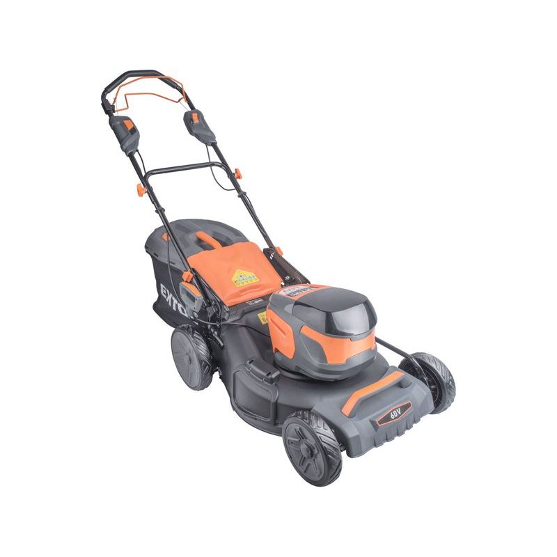 EXTOL INDUSTRIAL SEKAČKA S POJEZDEM AKU 60V, 51CM, BRUSHLESS, BEZ BATERIE A NABÍJEČKY, 8795721 - AKUMULÁTOROVÉ SEKAČKY - ZAHRADA