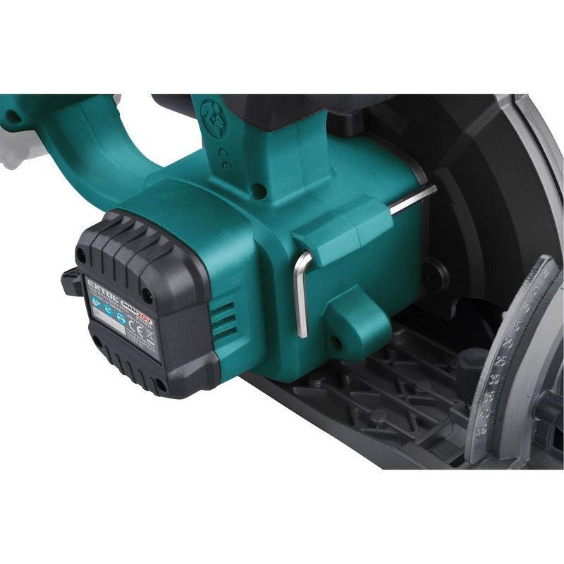 EXTOL INDUSTRIAL PILA KOTOUČOVÁ AKU SHARE20V, 165MM, BRUSHLESS, 20V LI-ION, BEZ BATERIE A NABÍJEČKY, 8791823 - EXTOL SHARE20V - AKU NÁŘADÍ - AKU NÁŘADÍ