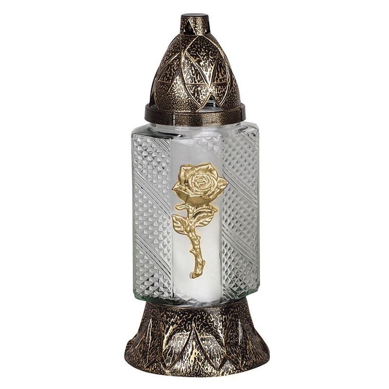 KAHAN GRAVE RŮŽE MIX BAREV, 80G, 28H, 26CM - SVÍČKY, SVÍCNY A JINÉ - DŮM A DOMÁCNOST, ELEKTRO..