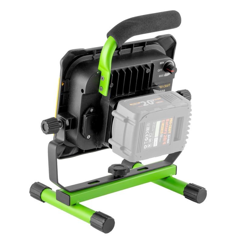 LED REFLEKTOR AKU/220V PROCRAFT LP20 BEZ AKUMULÁTORU A NABÍJEČKY | LP20 PROCRAFT - LED SVĚTLA - SVÍTIDLA