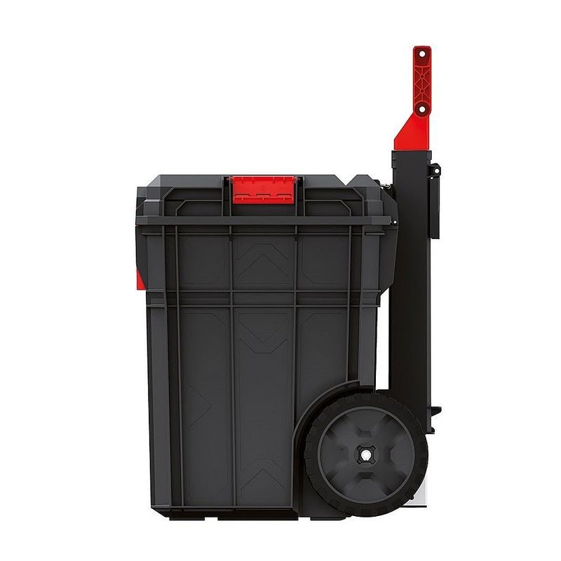 KUFR NA NÁŘADÍ S TRANSP. KOLEČKY X BLOCK LOG ČERNÝ 546X380X510MM - KUFRY, TAŠKY, ORGANIZÉRY NA NÁŘADÍ - PŘÍSLUŠENSTVÍ