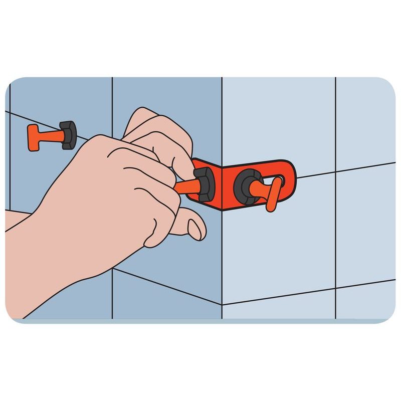 EXTOL PREMIUM ROHOVÉ PROFILY K DISTANČNÍM/NIVELAČNÍM KLIPŮM 8845010, SADA 25KS, PLAST, 8845010A - OBKLÁDÁNÍ - DŮM A DOMÁCNOST, ELEKTRO..