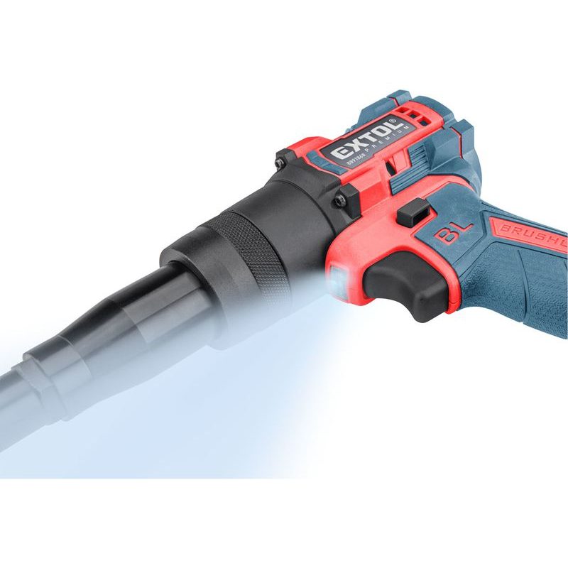 EXTOL PREMIUM PISTOLE NÝTOVACÍ AKU SHARE20V, BRUSHLESS, BEZ BATERIE A NABÍJEČKY, 8891869 - AKU SPECIALITY - AKU NÁŘADÍ