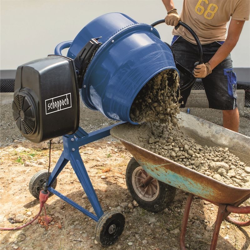 SCHEPPACH MIX 140 STAVEBNÍ MÍCHAČKA NA BETON 140 L - STAVEBNÍ MÍCHAČKY - STAVEBNÍ TECHNIKA