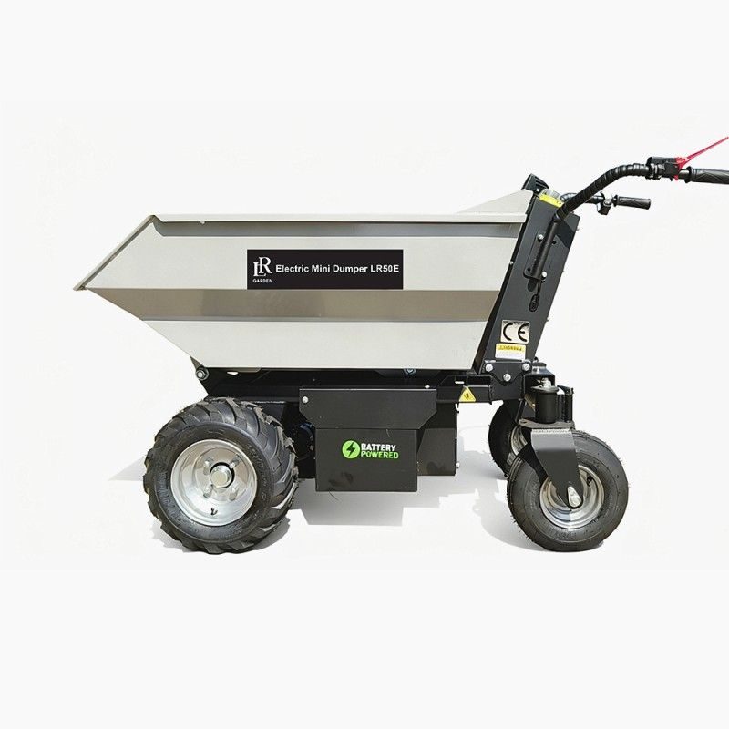 ELEKTRICKÝ DUMPER LR50E - MOTOROVÉ A AKU VOZÍKY, KOLEČKA, MINIDUMPER - STAVEBNÍ TECHNIKA